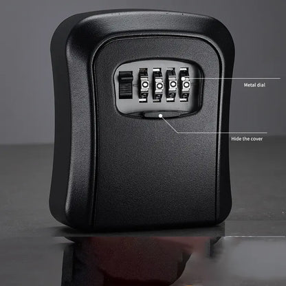 Wall Mount Key Lock Box – Ultra-Secure 4-Digit Combination Storage for Home & Airbnb