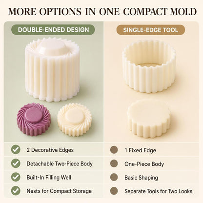 Hand-Press Sunflower Cookie & Mooncake Stamp Mold