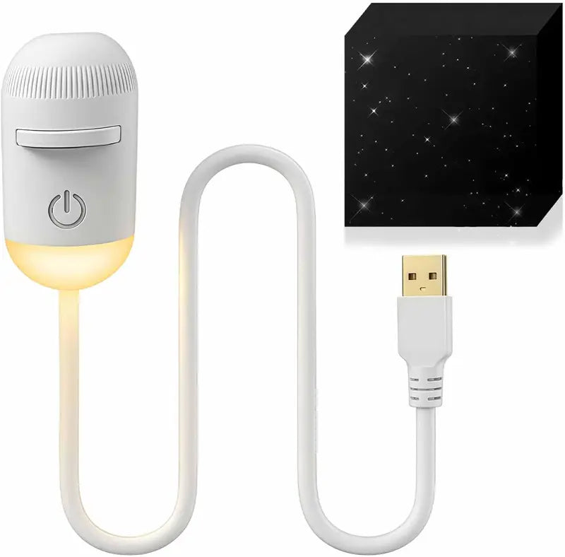 2-in-1 Dual-Mode USB Galaxy Star Projector & Bedside Night Light
