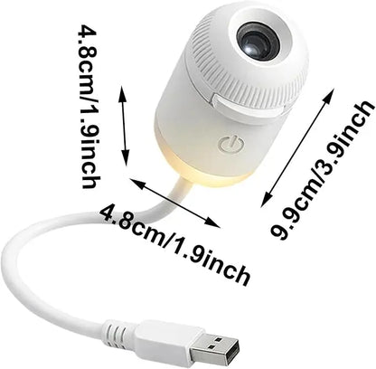 2-in-1 Dual-Mode USB Galaxy Star Projector & Bedside Night Light