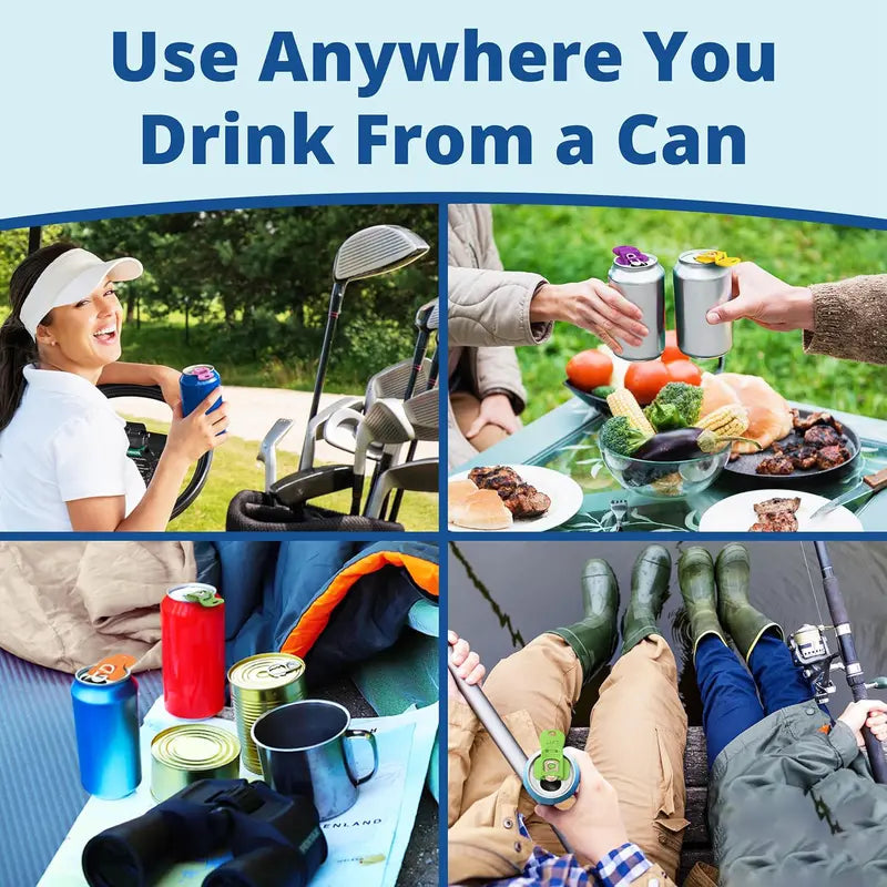 Universal Beverage Can Protector & Easy Opener Shield | Buy 1 Get 1 Free