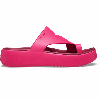 Ultra-Cushioned Cloud Platform Toe-Loop Sandals for All-Day Comfort