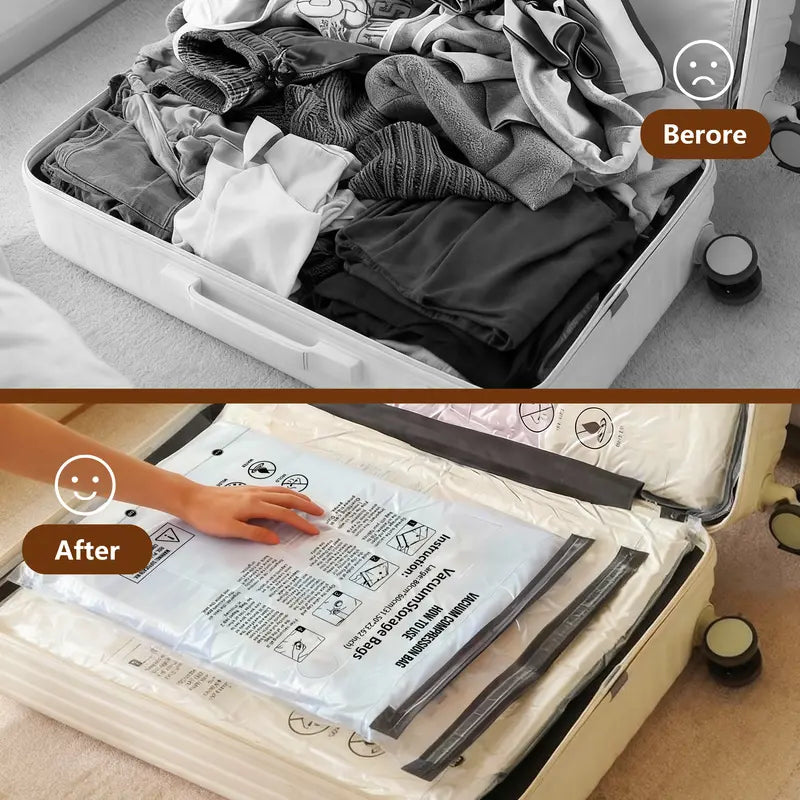 Pack 3X More Clothes & Save 80% Luggage Space instantly
