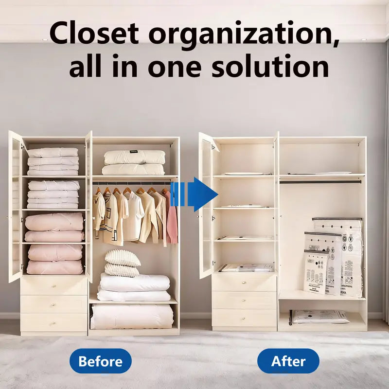 Pack 3X More Clothes & Save 80% Luggage Space instantly