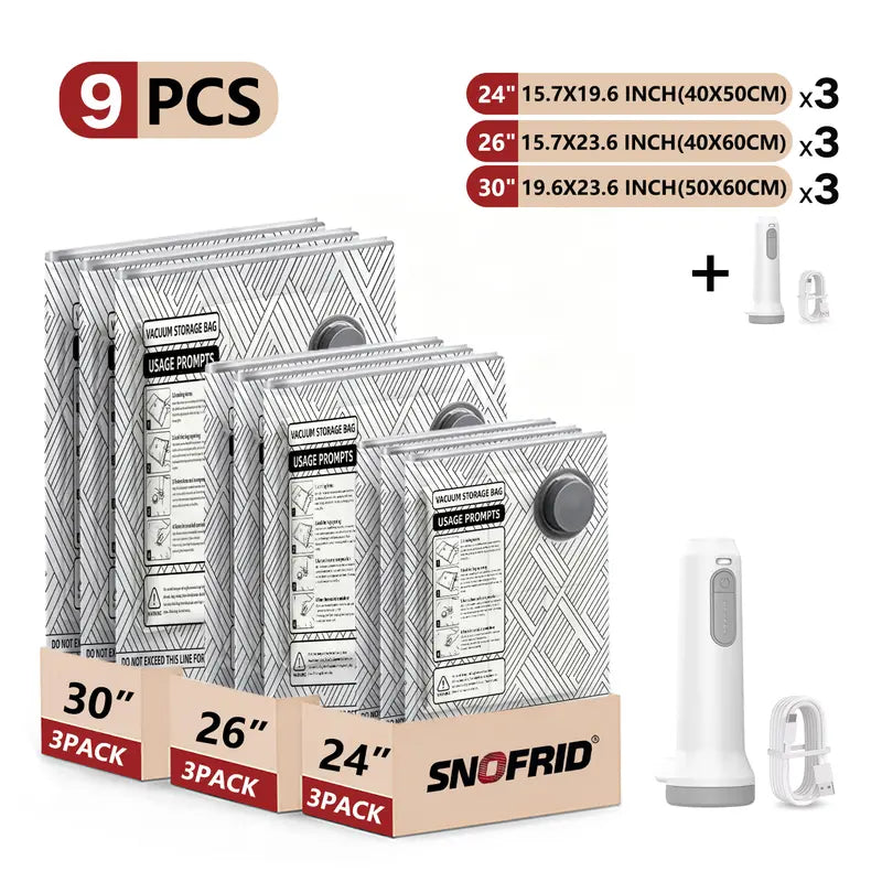 Pack 3X More Clothes & Save 80% Luggage Space instantly